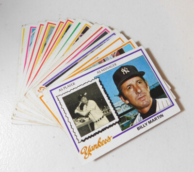 1978 TOPPS BASEBALL YOU PICK YOUR CARD, COMPLETE YOUR SET #'s 481-724 (item#E18)