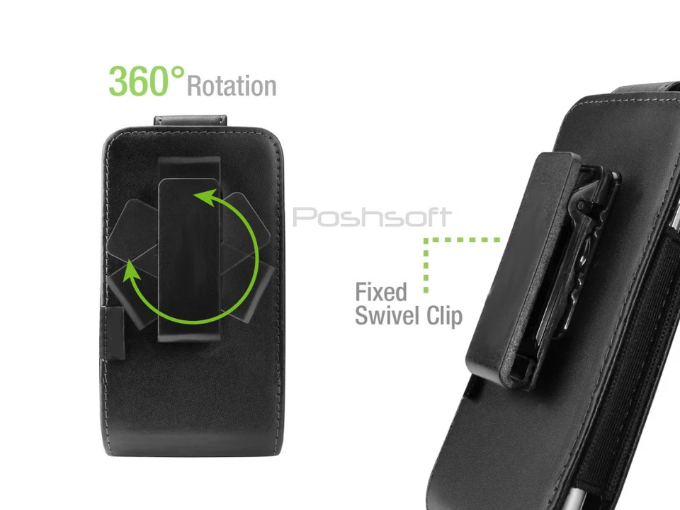 Funda de cuero para Apple iPhone 17 Pro Max, 17 Plus, 16 Pro Max, 16 Plus Foto 3 de 4