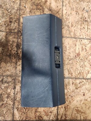 1982-1986 MK2 A60 Toyota Celica Supra BLUE GLOVE BOX LID COVER WITH LATCH OEM