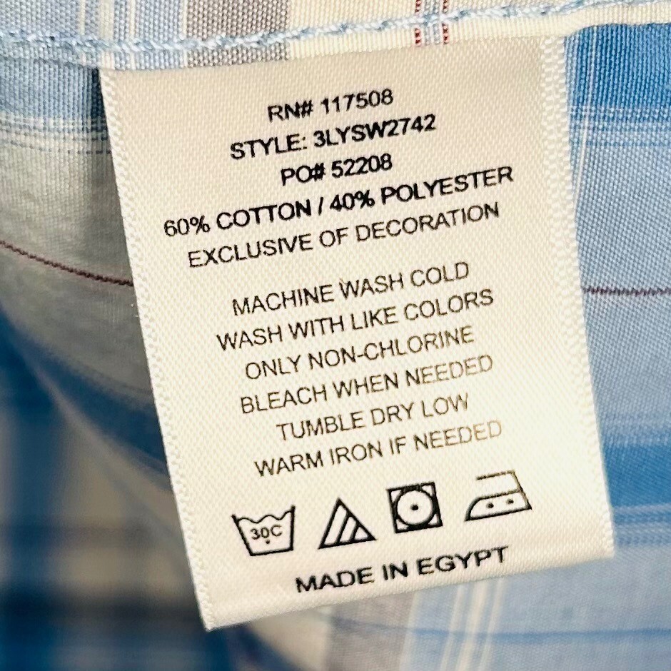 Levi’s Large Men Button Down Plaid Lightweight Sh… - image 5