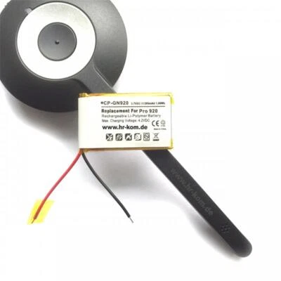 HR-KOM / JABRA Akku PRO920 Austausch für JABRA PRO 900 Serie