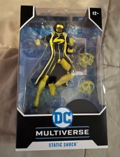 2022 McFarlane Toys DC Multiverse New 52 Static Shock 7 Action Figure and Stand