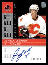 2002 SP Authentic # Jordan Leopold Very good
