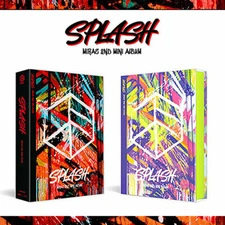 MIRAE [SPLASH] 2nd Mini Album / CD+POSTER+Photo Book+5 Card K-POP SEALED