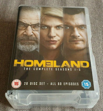 Homeland - Season 1-5 DVD TV Shows (2016) Claire Danes Free Royal Mail Delivery