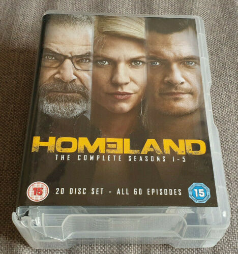 Homeland - Season 1-5 DVD TV Shows (2016) Claire Danes New Quality Guaranteed - Picture 1 of 6