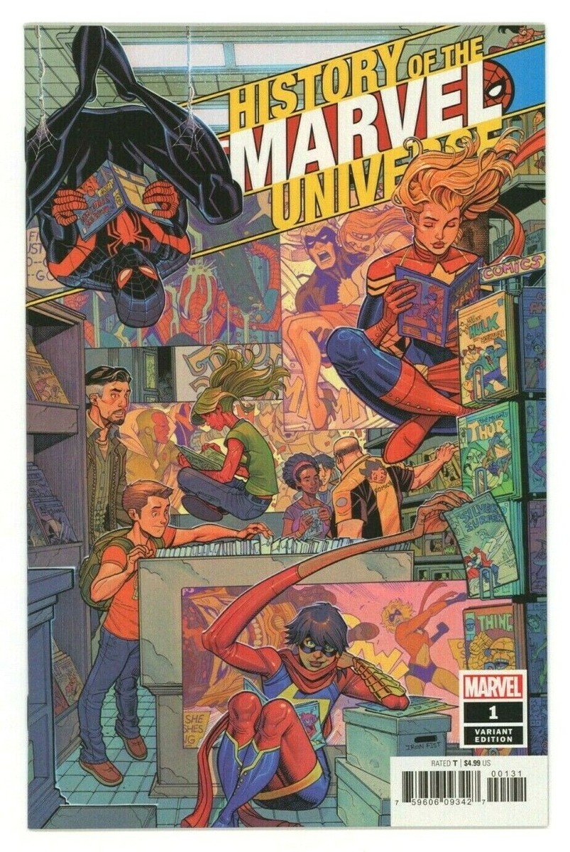 Marvel Comics HISTORY OF THE MARVEL UNIVERSE #1 BRADSHAW 1