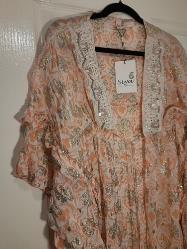 Ladies Top Siya Madrid New With Tags Vintage Free Shipping - Picture 5 of 24
