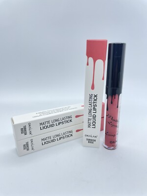 Okalan Turkish Rose Matte Liquid Lipstick - Waterproof - Turkish Rose