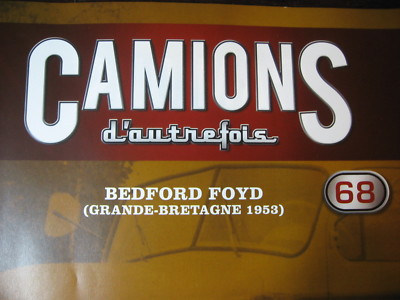 Altaya Camions D'Autrefois 68 - Bedford Foyd 1953 Bâché Bleu 1/43 (sans Fascicule)