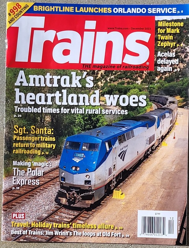 TRAINS December 2023 Magazine