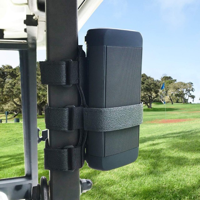 Portable Speaker Mount Adjustable Strap Fits for most Bluetooth