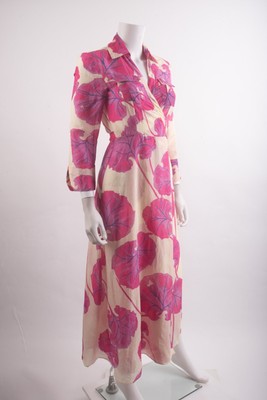 Diane Von Furstenberg DVF Womans Wrap Dress Voile XXS Fuchsia 