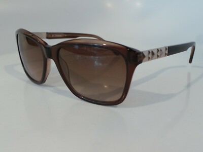 BEBE Hold Your Horses BB7098 210 Topaz Brown Designer Sunglasses 