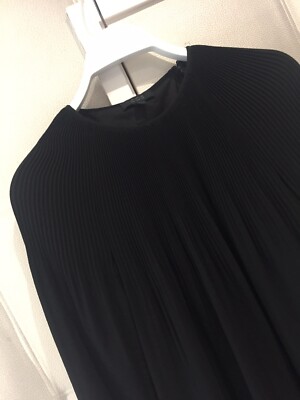 open lace back dress COS Pleated Knitted Maxi Dress  02HIRE