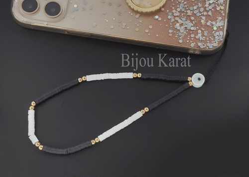 Nazar Łańcuszek na telefon komórkowy Evil Eye Koraliki Etui na telefon Wisiorek Miłość Szczęście Smycz do oczu - Zdjęcie 5 z 12