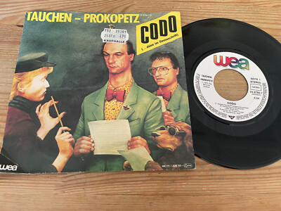 7'' NDW Tauchen-Prokopetz - Codo (2 Song) WEA REC back(lp commercial) StoC
