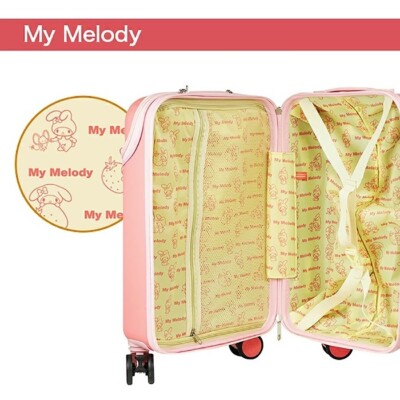 Sanrio My Melody Travel Luggage Carry on Suitcase Spinner TSA Lock