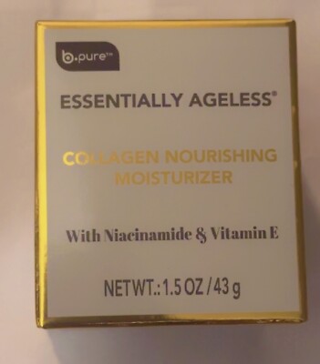 b.pure Essentially Ageless Collagen Nourishing Moisturizer 1.5 oz.
