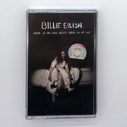 Billie Eilish When We All Fall Asleep, Where Do We Go? Tape Sealed Cassettes - Picture 1 of 5