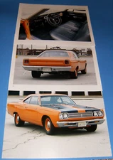1969 Plymouth Road Runner 383 Photo/Poster Lot 69 Mopar Beep Beep Roadrunner