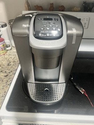KEURIG Keurig K-Elite Single Serve Coffee Maker - Makes Ice Coffee!! Open Box