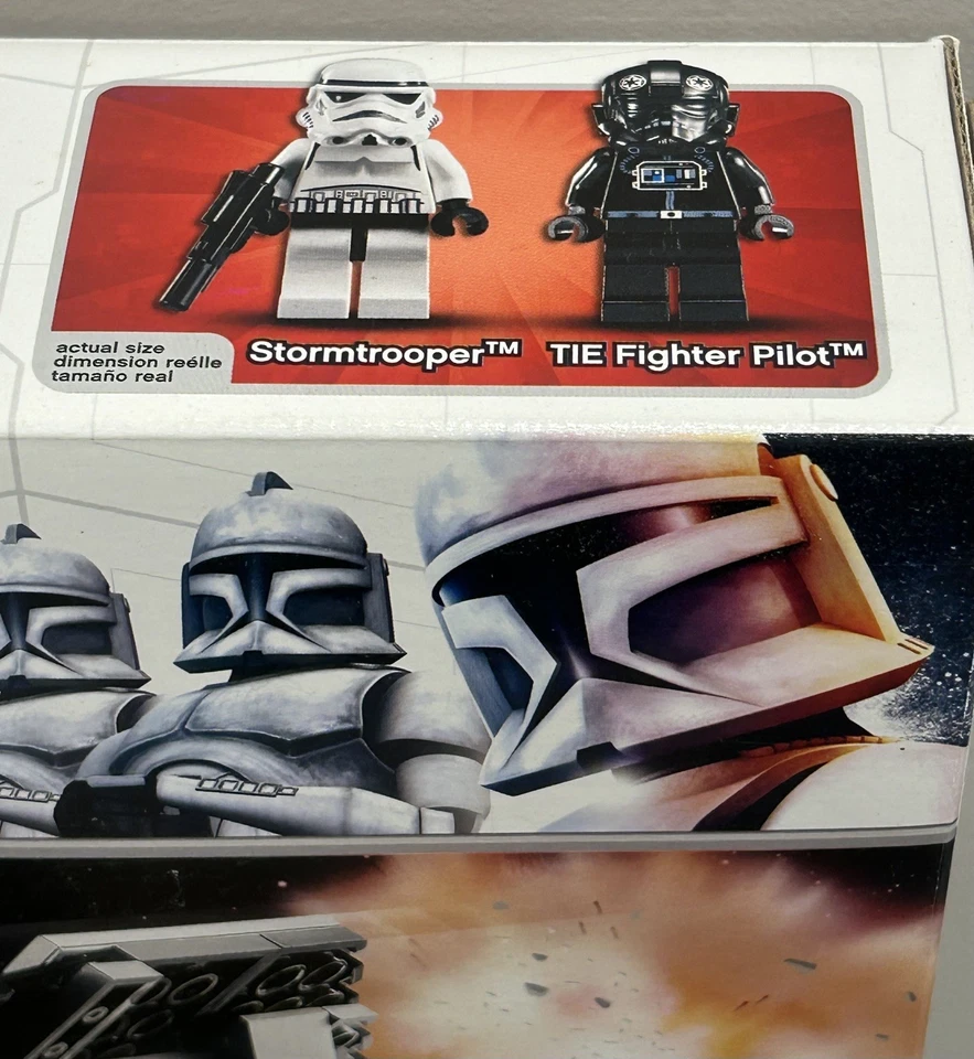 LEGO 8087 STAR WARS Tie Defender Stormtrooper Tie Fighter Pilot Nuevo - caja sellada Foto 3 de 4