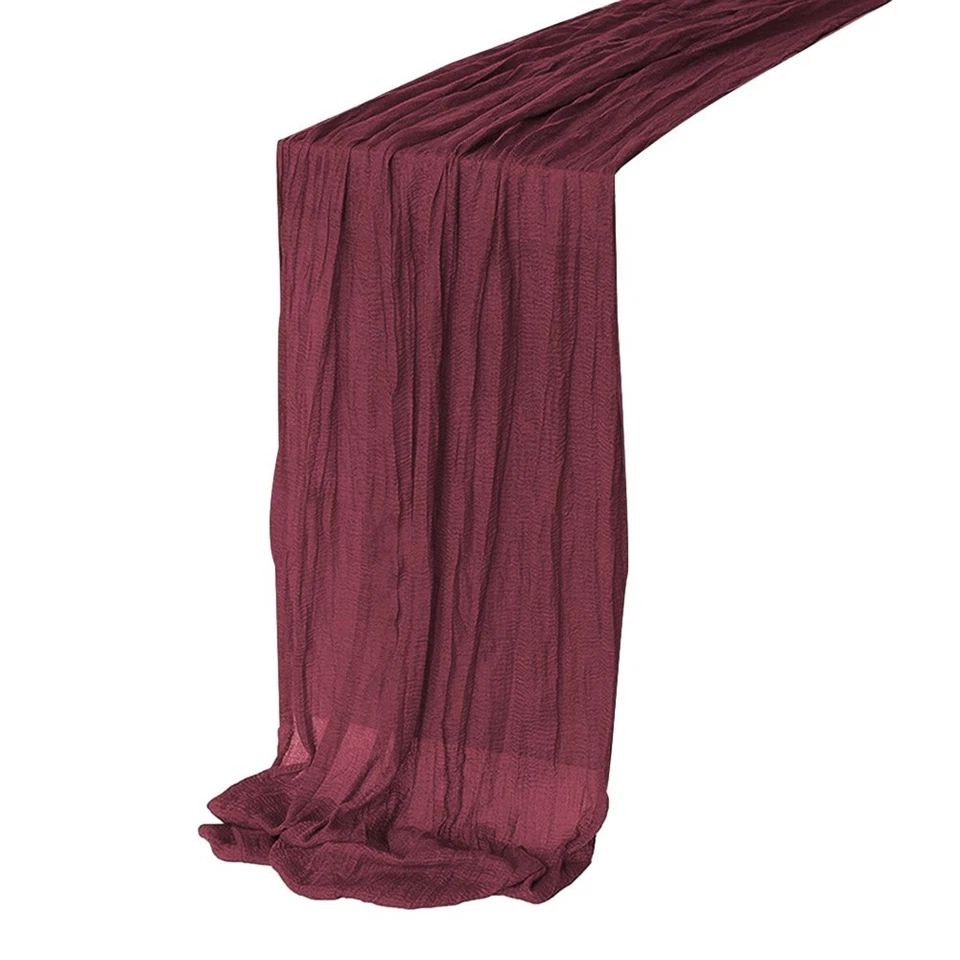 Create Unforgettable Memories with Gorgeous Peacock Blue Table Runners - Image 3 of 4