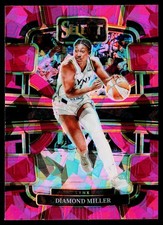2024 Panini Select WNBA Diamond Miller Concourse #25 PInk Ice Prizm