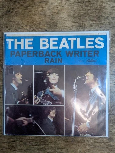 The Beatles: Paperback Writer / Rain (Capitol 5651) 7” 45rpm 1966 Original Cover