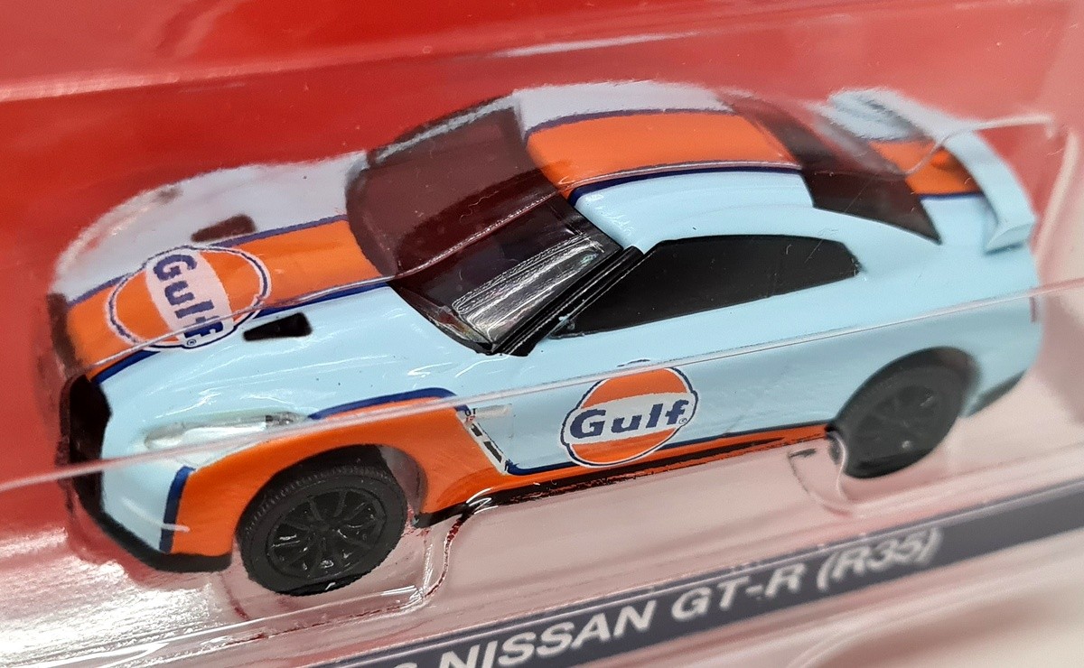 Greenlight 1/64 Nissan GT-R R35 2016 Gulf Edition Diecast Scale Model Car