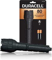 Duracell Gummi-Led-Taschenlampe 80 Lumen Inkl. 2X Aaa Batterien