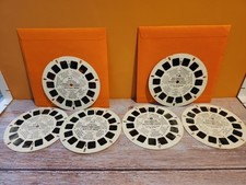 Vtg. 1960s 2 Sets 6 View Master Reels NASA Project Mercury Apollo Moon Landing
