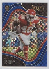 2021 Panini Select Field Level Blue Prizm 19/49 Derrick Gore #384 2l4