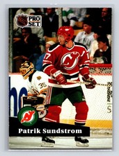1991-92 Pro Set - Patrik Sundstrom #141 New Jersey Devils Hockey Card