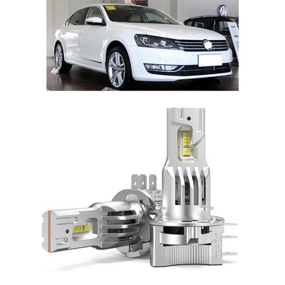 ECAHAYAKU LED Headlight Driving Light Fit For Volkswagen Passat Golf GTI Tiguan