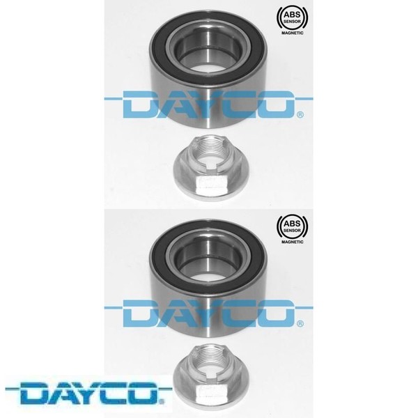 2X Radlagersatz Dayco KWD1165 2 Radlager Satz Links Rechts Vorderachse-image