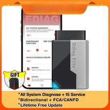 All System Car Diagnostic Bidirectional OBD2 Scanner 15 Service Active Tester