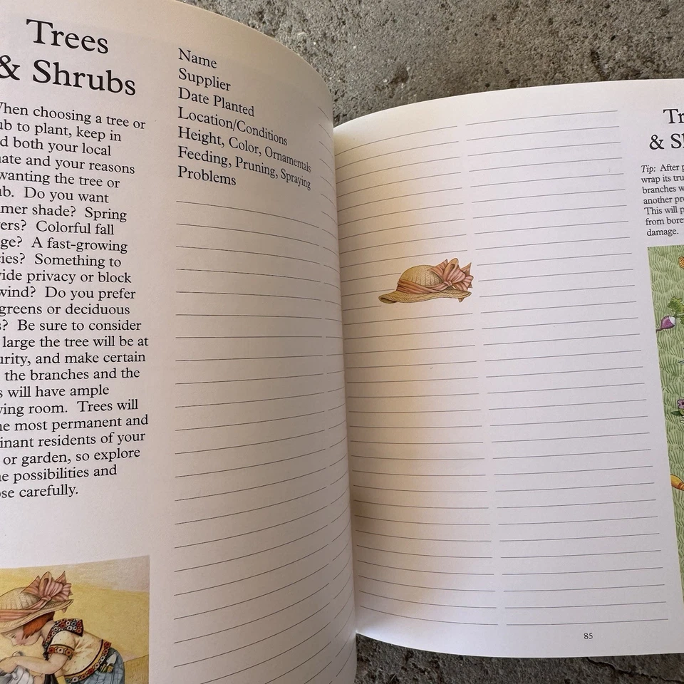 Mary Engelbreit Gardeners Journal 9x8” Vintage - Image 3 of 4