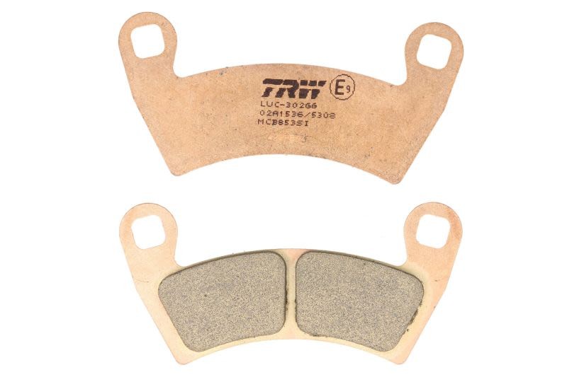 Plaquettes de frein TRW MCB853SI pour Ranger 0.4 de 2010 en métal fritté robuste