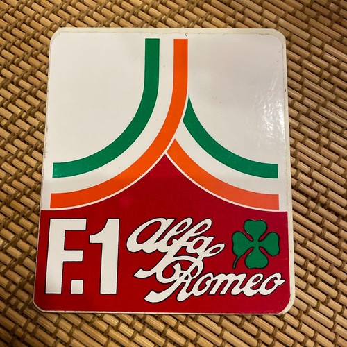 F1 Sticker Alfa Romeo