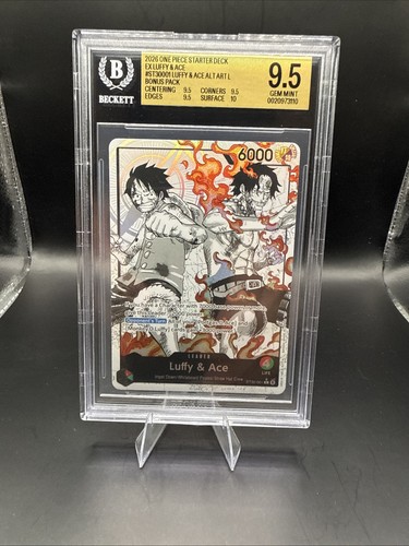 Luffy & Ace (Parallel) graded BGS 9.5 for sale on eBay