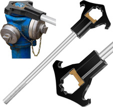Llave de boca de incendios ajustable duradera para acoplamientos de 3/4" - 6"