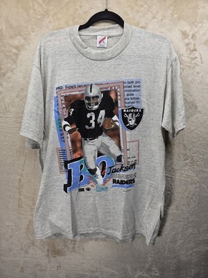 Bo Jackson Vintage LA Raiders XL Jerzees Salem Sportswear 90er T-Shirt