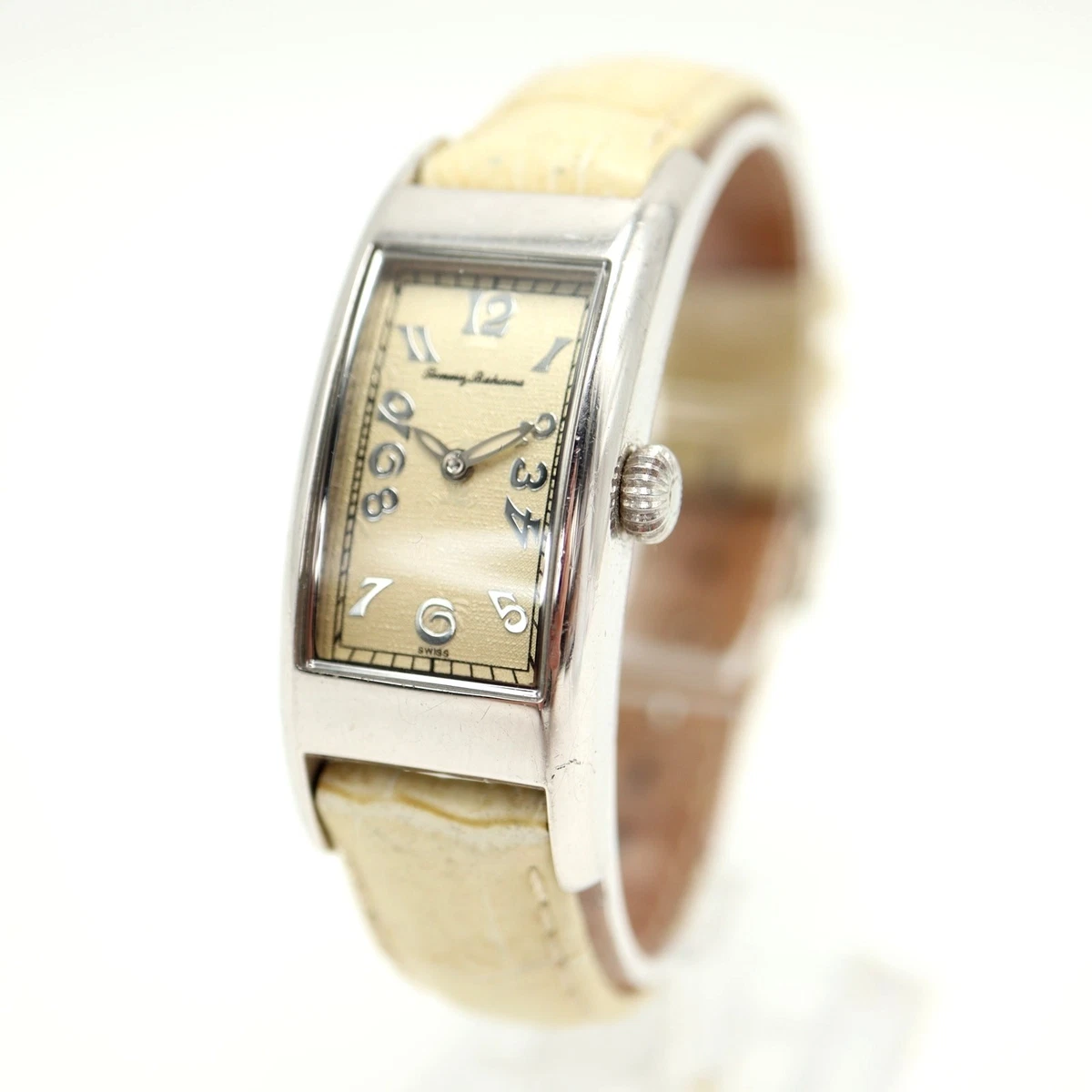 Tommy Bahama Womens Swiss MOP Tank Watch Rose Gold Silver Tone New Battery Dress Tommy Bahama TB4059 Rose Gold & Silver Tone Chronograph MOP  main image 4