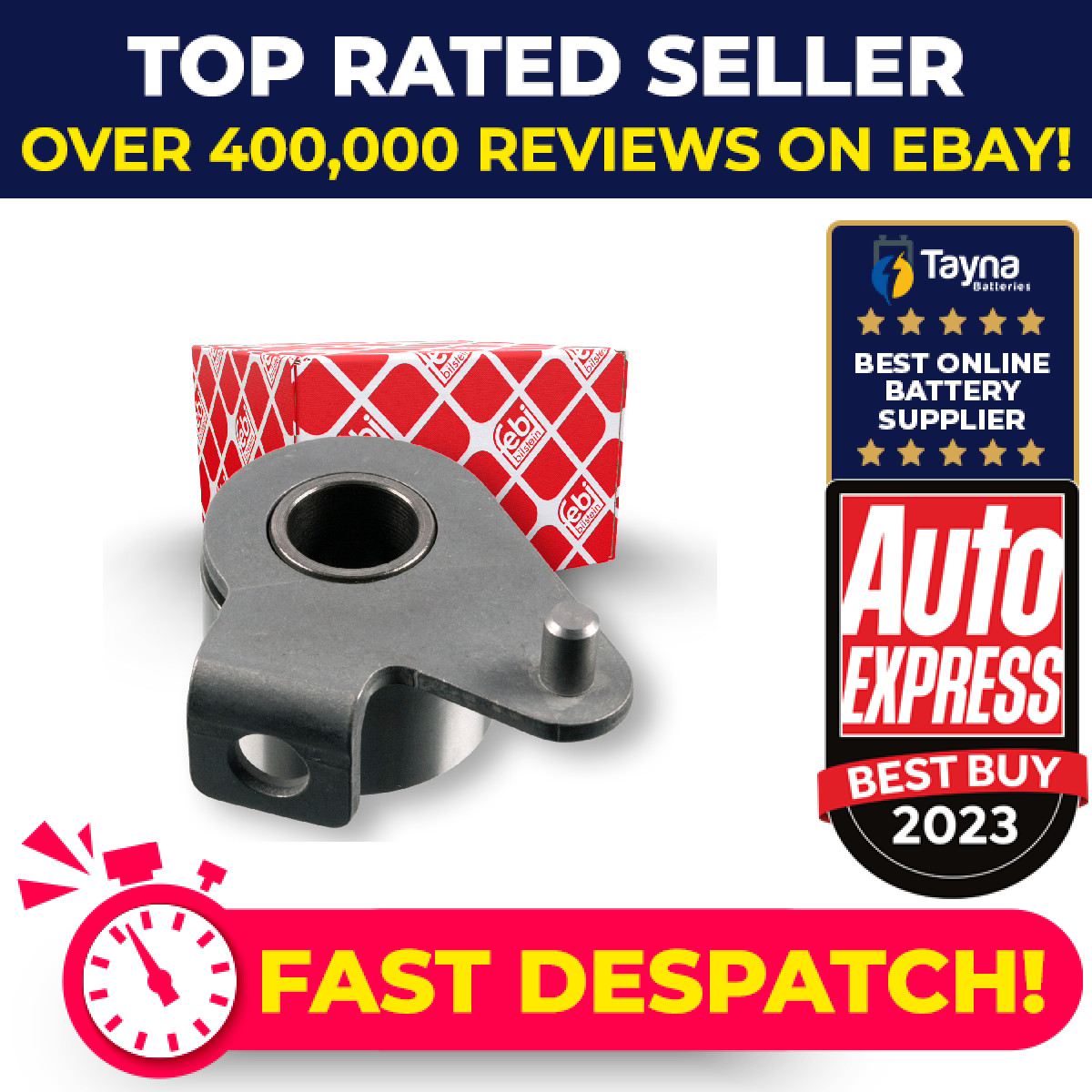 Timing Belt Tensioner 03241 Febi 463633 Genuine Top Quality Guaranteed New