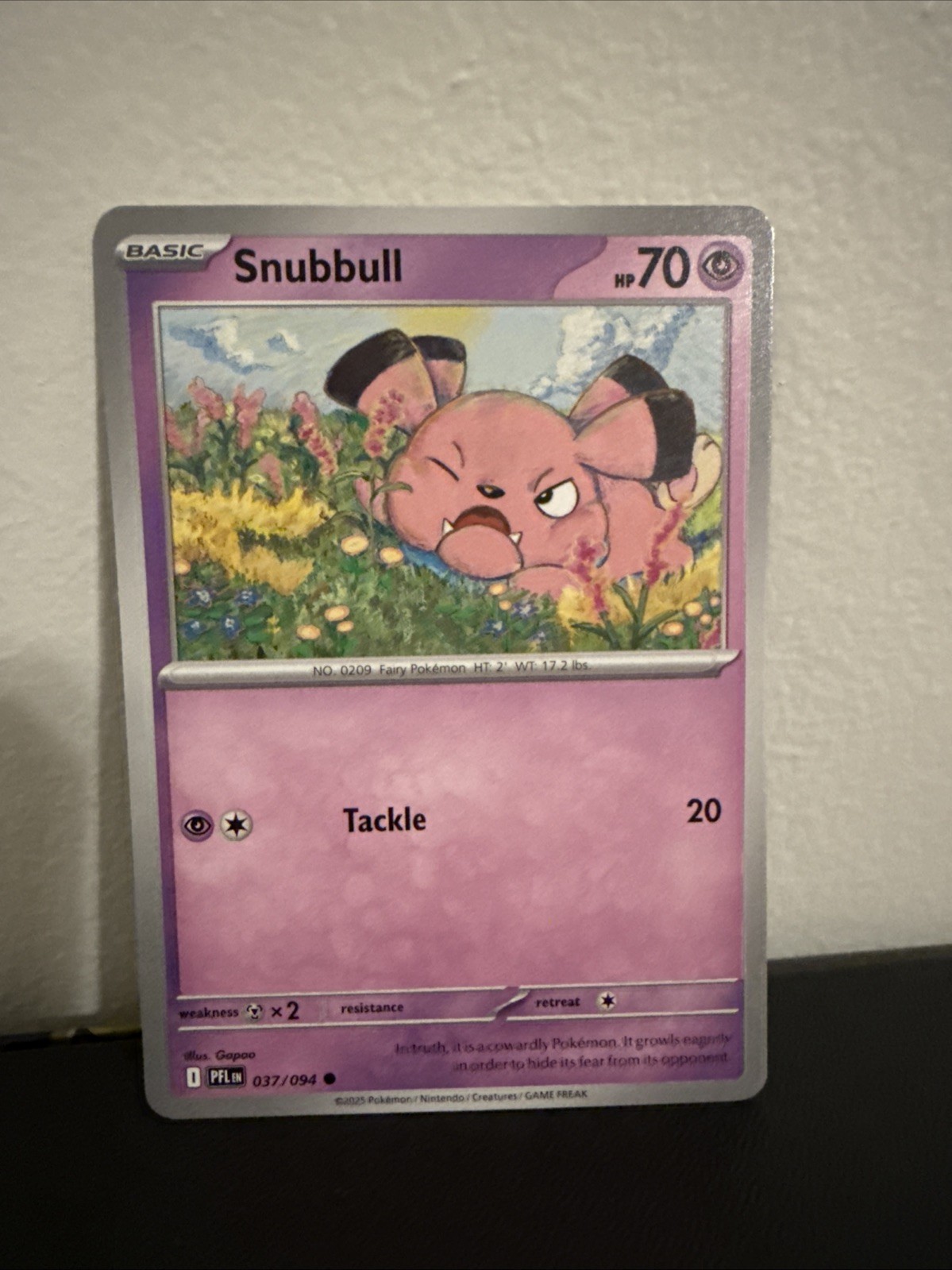 Snubbull 037/094 Me02: Phantasmal Flames Regular