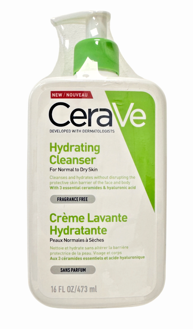 Cerave - Hydrating Cleanser For Normal To Dry Skin 473Ml - Image 3