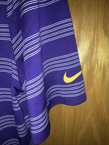 NEW NIKE DRYFIT MINNESOTA VIKINGS GOLF SHIRT NFL #LZK000 - Picture 3 of 6