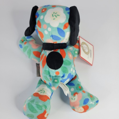 Hallmark Peanuts Floppy Blue Snoopy Bloom For Joy Buddy 10" Plush Stuffed Animal - Picture 3 of 11
